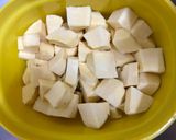 りんごとさつまいもとクリチのきんとん作り方3写真