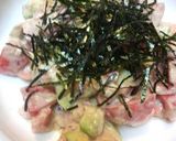 和風♪アボカドトマト作り方5写真