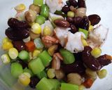 ホットお豆サラダ作り方4写真
