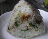 梅干し・青海苔とゴマ✿おにぎり✿作り方1写真