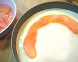 桃のお花のレアチーズケーキ作り方10写真