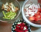 彩りホットサラダ作り方1写真