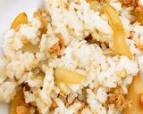 混ぜるだけ♪玉ねぎとツナの旨塩バターご飯作り方7写真