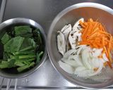 母の味♡とろ～り野菜たっぷりにゅうめん作り方1写真
