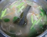 母の味♡とろ～り野菜たっぷりにゅうめん作り方3写真