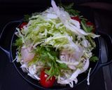 キャベツと帆立のお鍋サラダ作り方4写真