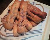 抹茶あずきの折り込みぱん作り方9写真