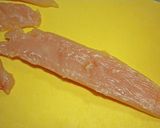 ささみとからし漬けの挟み焼き作り方2写真