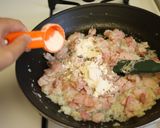 バジルのクリームソースパスタ作り方5写真
