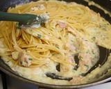 バジルのクリームソースパスタ作り方10写真