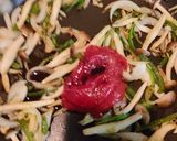 焼鯖のナポリタン風🐟️🍅✨️作り方6写真