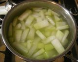 暑い日には熱いもの鶏挽き肉と冬瓜のスープ作り方2写真