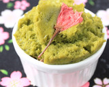 お花見✿ずっとふわふわ蒸しパン✿桜抹茶編作り方8写真