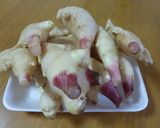 新しょうがの甘酢漬け作り方1写真