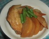 鶏手羽先と大根煮作り方8写真