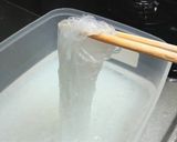 楽チン☆春雨をレンジで湯がく作り方3写真