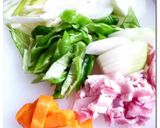 ♪ ソース ♪ 焼きそば作り方1写真