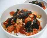 まぜるだけ!まぐろキムチ丼♪作り方3写真
