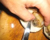 海鮮！北寄貝の刺身作り方4写真