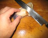 海鮮！北寄貝の刺身作り方7写真