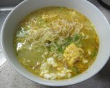 コクと旨味が↑↑○ッポロ一番塩ラーメン作り方4写真