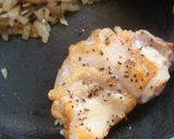 鶏肉とバジルクリームソースのソテー作り方3写真