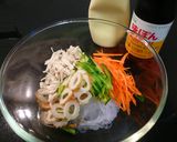 簡単ヘルシー☆春雨の味ぽんマヨサラダ作り方3写真