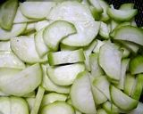 ヘチマと厚揚げのエリンギひき肉あんかけ作り方1写真