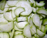 ヘチマと厚揚げのエリンギひき肉あんかけ作り方1写真