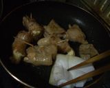 鶏皮のチーズ巻き焼き作り方3写真