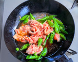 絹さやと豚ロース肉の混ぜごはん作り方5写真