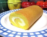 卵黄多め☆しっとりリッチな卵ロールケーキ作り方20写真