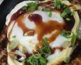 目玉焼き☆Ｃｏｃｏの☆お好み焼きトースト作り方3写真