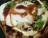 目玉焼き☆Ｃｏｃｏの☆お好み焼きトースト作り方4写真