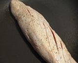 ヘルシー♪豚ヒレ肉の柑橘味噌だれ作り方2写真