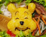 プーとピグレットの仲良し弁当✿キャラ弁作り方5写真