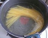 ベーコンのぺペロンチーノ作り方1写真