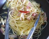 ベーコンのぺペロンチーノ作り方4写真
