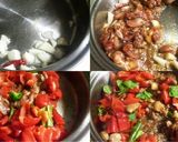 鶏肉とピーマンのガパオ炒めごはん作り方2写真