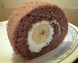 ふわふわ丸ごとバナナロールケーキ作り方12写真