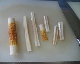 ちくわの三色炒め作り方1写真