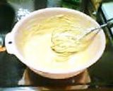 きなこと黒ゴマのパウンド炊飯器ケーキ作り方1写真