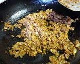 栄養満点！肉味噌deネバネバ丼作り方1写真