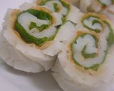 ちくわの✲バジルチーズ焼き✲作り方3写真