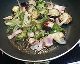 ナスとベーコンのトマトソースパスタ作り方3写真
