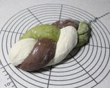 クグロフで素敵！三色マーブルパン♬♩♫作り方4写真