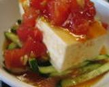 美味！ねぎドレッシングでトマト冷奴♪作り方6写真