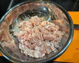 【男料理】子供と食べる豚肉豆苗入りニラ玉作り方1写真