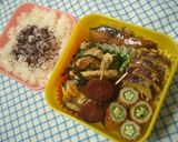 お弁当にサラミ♪作り方3写真