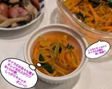 うちの味☆栄養第一❣三つ葉と人参の箸休め作り方45写真